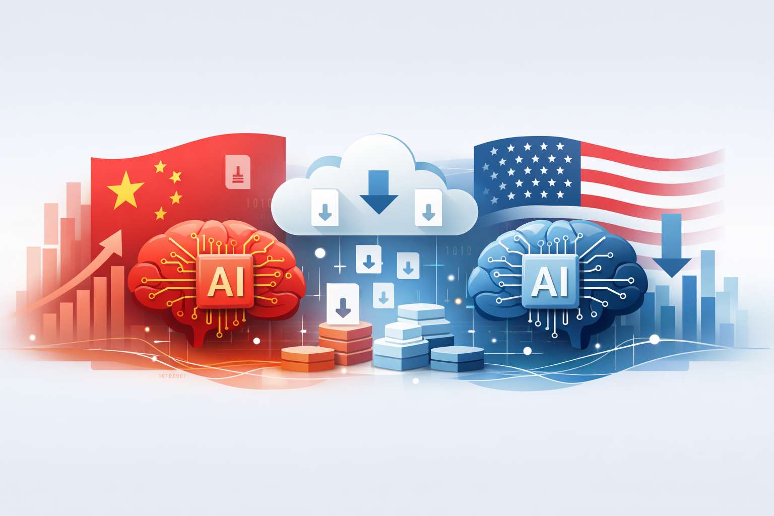 Chinese Open-Source AI Models Now Get More Downloads Than US Models